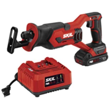 Chervon North America &   20V Comp Reciprocating Saw Kit - 2.0Ah Battery - SKIL RS582902